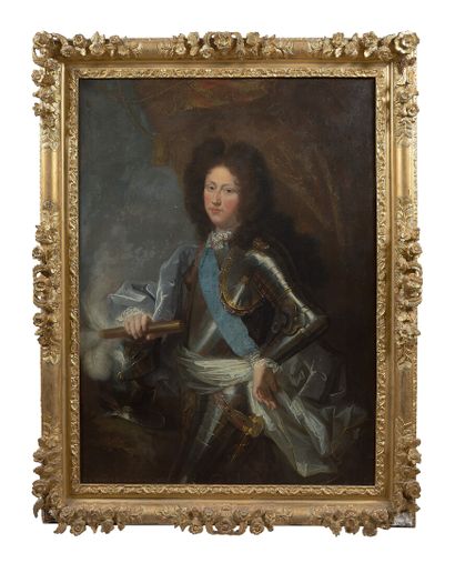  Hyacinthe RIGAUD (Perpignan 1659-Paris 1743) 
Portrait dit autrefois du comte de...