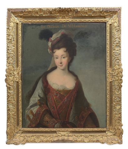 null École FRANÇAISE vers 1730, atelier de Jean Baptiste VAN LOO

Portrait de la...