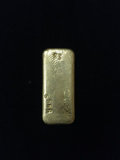 null B - 1 gold bullion (999,9) n° 33



Charges : 9,6% incl. VAT - 8% excl.