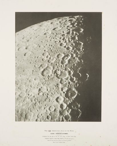 null Edward Singleton Holden (1846-1914)

LICK OBSERVATORY ATLAS OF THE MOON, 1897

In...