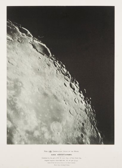 null Edward Singleton Holden (1846-1914)

LICK OBSERVATORY ATLAS OF THE MOON, 1897

In...