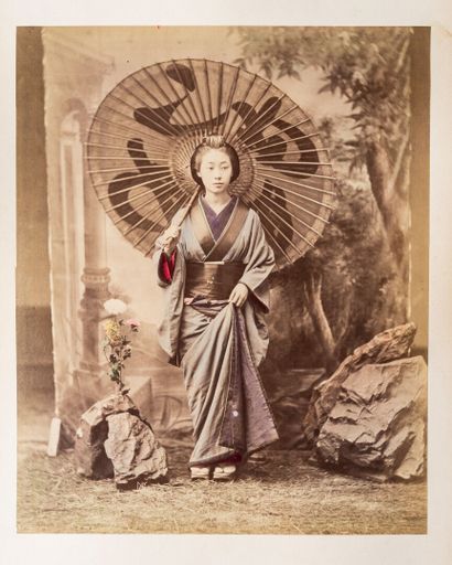 null Kusakabe Kimbei (1841-1934)

ALBUM OF VIEWS OF JAPAN, MAINLY YOKOHAMA, CA. 1885

Album...