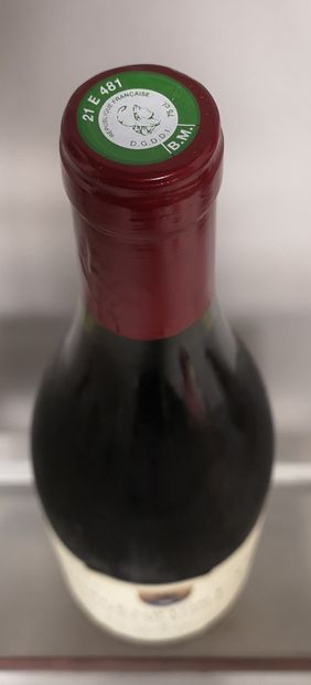  Une bouteille ALOXE CORTON 1er cru « Les Vercots » 2012 - FOLIN ARBELET 
Étiquette...