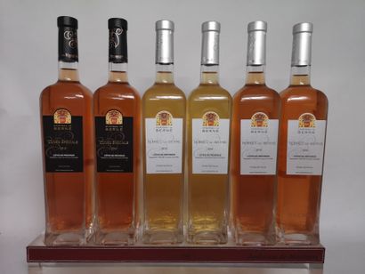 null Six bottles Château de BERNE - Côtes de Provence 2010 including two Terres de...