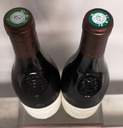 null Deux bouteilles HERMITAGE Domaine des TOURETTES Millésimes 2012 et 2013 - DELAS...