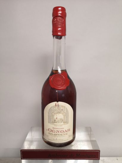 Une bouteille ARMAGNAC 1991 - Domaine d'OGNOAS...