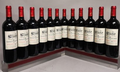 Twelve bottles Château MONTLABERT - Saint-Émilion...