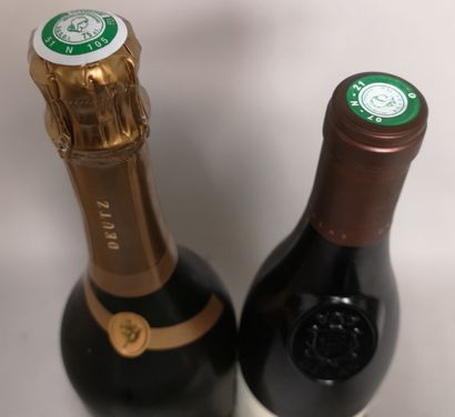  DELAS-DEUTZ GIFT SET of two bottles including a HERMITAGE - Domaine des TOURETTES...