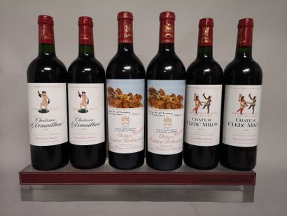 Six bouteilles - CAISSE PRESTIGE des DOMAINES...