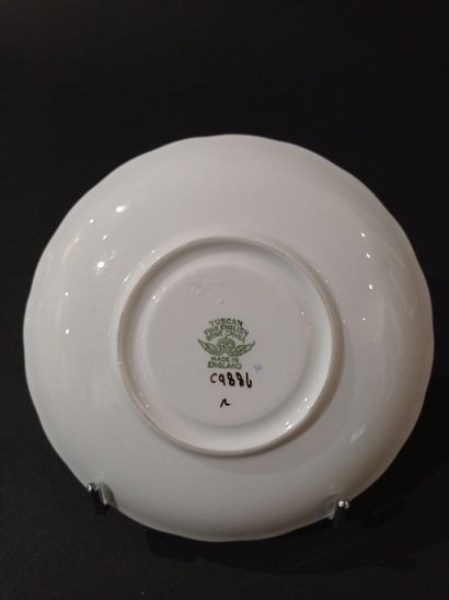 NEWPORT POTERY by Clarice CLIFF 
Small plate commemorating the coronation of Her...