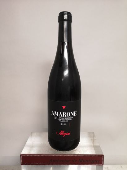  A bottle ITALY - AMARONE " Classico " - ALLEGRINI 2001