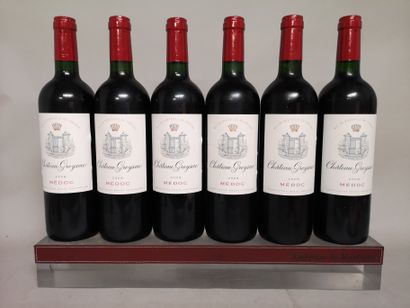 Six bouteilles Château GREYSAC - Médoc 2008...