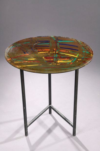 null SAR Diane de FRANCE, duchess of Wurtemberg (born in 1940)

Pedestal table with...
