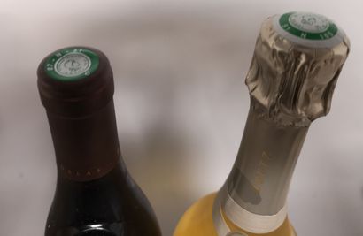  COFFRET DELAS-DEUTZ de deux bouteilles dont un HERMITAGE - Domaine des TOURETTES...