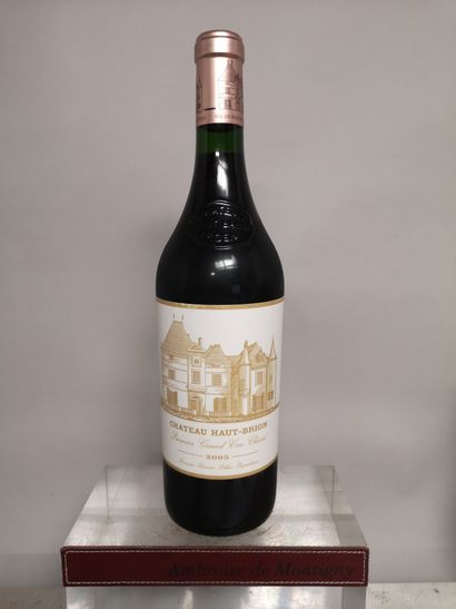 A bottle of Château HAUT-BRION -1st GCC Graves...