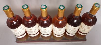 null Six bouteilles Château de COY - Sauternes 2005