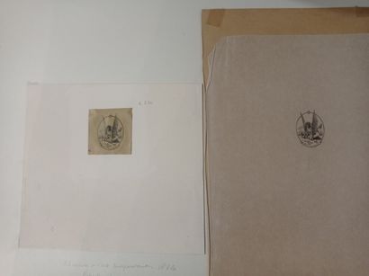 null D'APRES FELICIEN ROPS

Couverture des numéros d'avril et mai 1875 du Cahier...