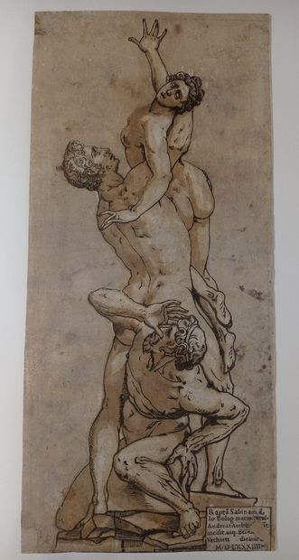 null Andrea ANDREANI

The Abduction of a Sabina, 1584, third plate, wood, 43.5 x...