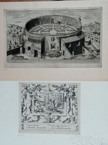 null Étienne DUPERAC

The Mausoleum of Augustus, Plate 36 of the Suite of the Ruins...