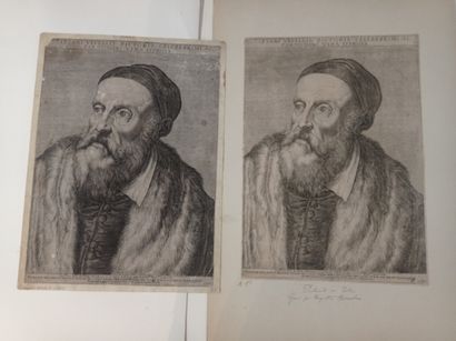 null Agostino CARRACHE

Portrait du Titien, 1587, burin, 32,3 x 23,2 cm, coupé à...