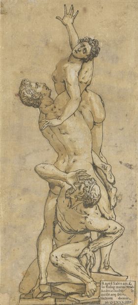 null Andrea ANDREANI

L'Enlèvement d'une Sabine, 1584, troisième planche, bois, 43,5...
