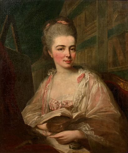 null François Bruno DESHAYS (1732-1815)

Portrait of a lady reading

Canvas

84 x...
