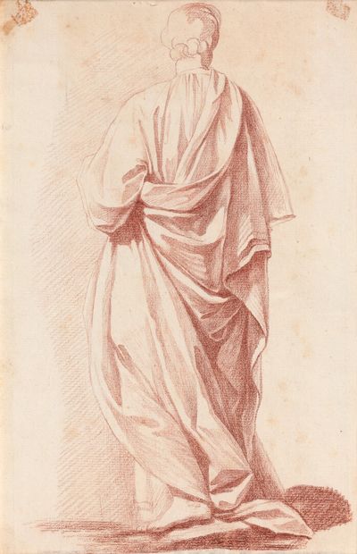 null 18th century FRENCH school

Study of a draped full-length figure

Sanguine.

Small...