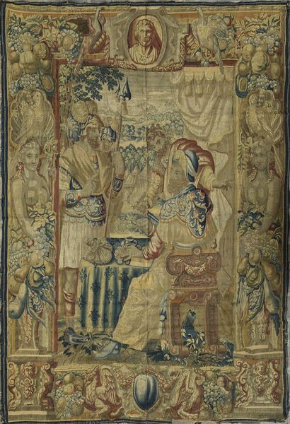 null BRUSSELS, early 17th century

The death of Cato

Tapestry in wool and silk with...
