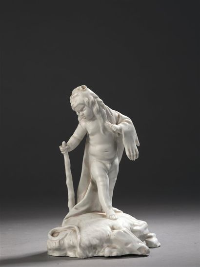 null HÖCHST, vers 1770, par Johann Peter Melchior

Statuette en porcelaine représentant...