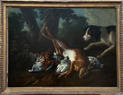 null 18th century FRENCH school, follower of Alexandre François DESPORTES

Dog guarding...