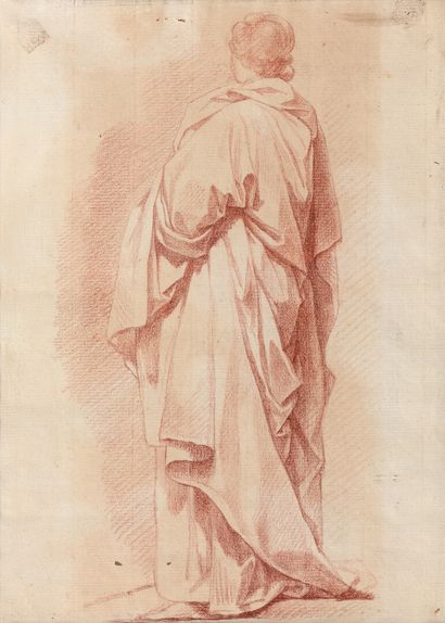 18th century FRENCH school

Study of a draped...