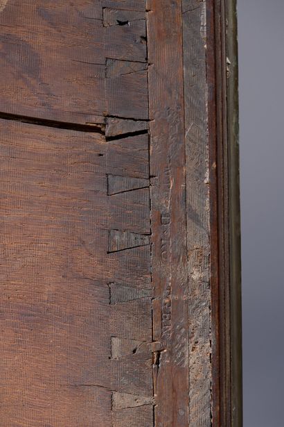 null Important cylinder desk stamped D. ROENTGEN from the Louis XVI period

In mahogany...