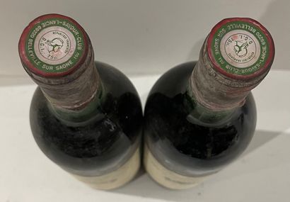 null 2 bouteilles Château COLOMBIER MONPELOU - Pauillac 1979

Etiquette légèrement...