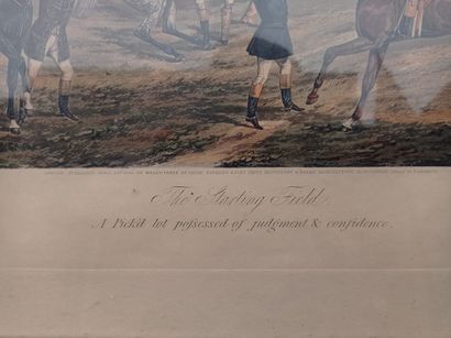 null D'après H. ALKEN

"The Starting Field"

Gravure représentant une scène équestre....