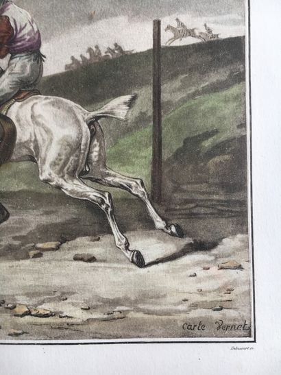 null D'après Carle VERNET, gravé par Debucourt

Lot de trois gravures 

Préparatif...