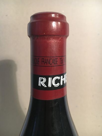 null 1 bouteille Richebourg Grand cru - Domaine de la Romanée Conti 2009

Etiquette...