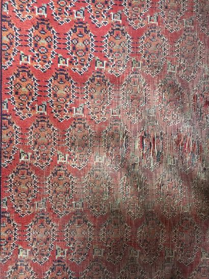 null Tapis en laine à fond rouge à décor de boteh

Usures

244 x 348 cm