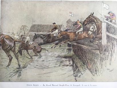 null D'après Cecil ALDIN

Le saut de la banquette et Au grand national Steeple-Chase...