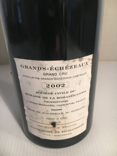 null 1 bouteille Grand Echezeaux Grand cru - Domaine de la Romanée Conti 2002

Etiquette...