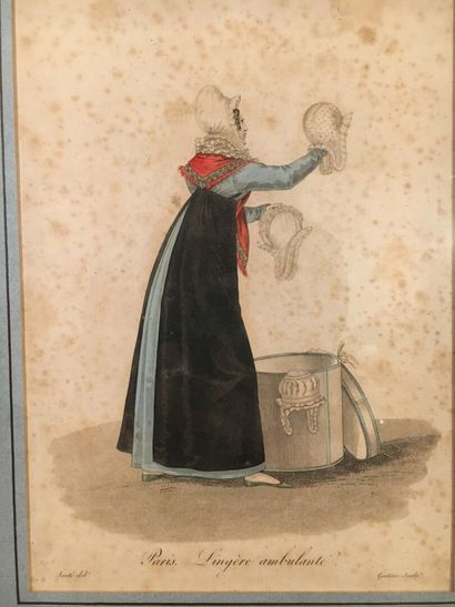 null After Louis Marie LANTÉ (1789-?)

Paris - Itinerant Linen Lady, Paris - Seamstress...