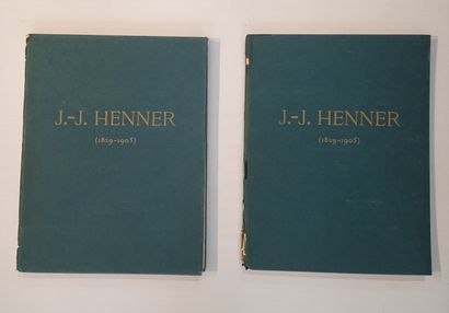 [Henner]. - LOVIOT (Louis). J. J. Henner et son oeuvre. Avec vingt lithographies...