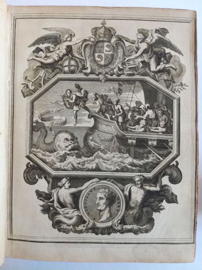 VIRGILE. P. Virgilii Maroni Opera Amstelodami, juxta exemplar parisinum, 1690. VIRGILE....