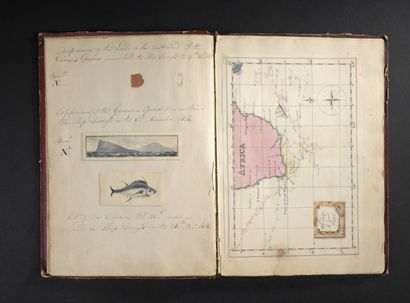 [Voyages]. DELCAMBRE (Auguste). Journal de bord d'Auguste Delcambre à bord du Succes