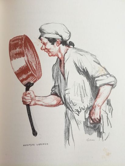 LEROUX. FRANCE (Anatole). La rôtisserie de la reine Pédauque. Paris, Édouard Pelletan, 1911. 