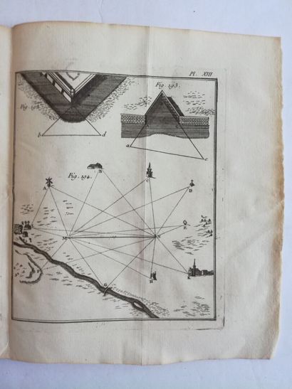[Mathématiques. Sciences]. Ensemble de 10 ouvrages parus entre 1776 et 1813, brochés,...