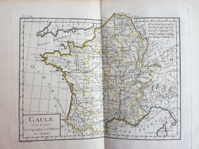 MENTELLE (Edme). Atlas de tableaux et de cartes A Paris, Chez Bernard, An XII-1804. 