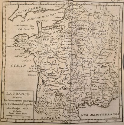 [Géographie]. 6 volumes [Geography]. LACROIX (Louis Antoine Nicolle de). Géographie...