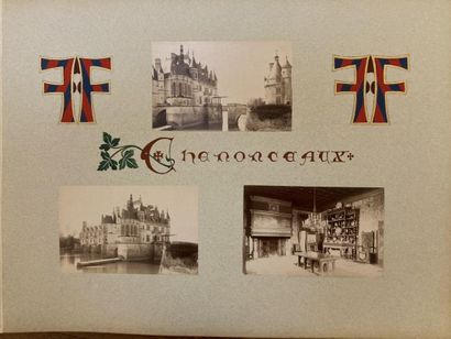 [Album]. [Touraine]. [Bretagne]. Album comprenant 104 photographies sur la Touraine...