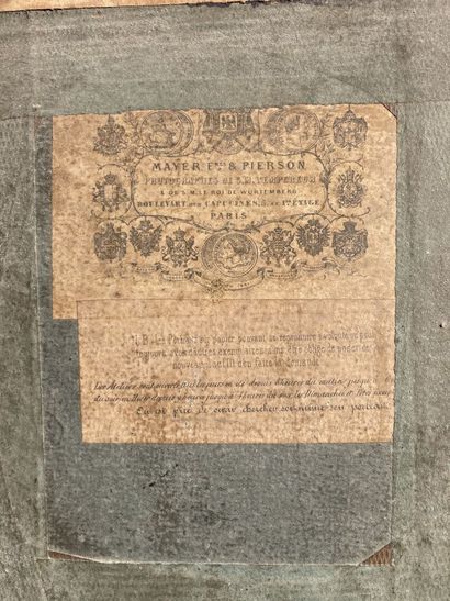 MAYER Frères & PIERSON. MAYER Frères & PIERSON. 


Quatre portraits photographiques...