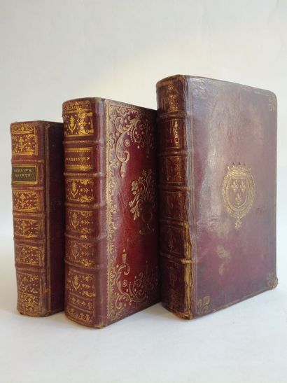 [Reliure]. [Philippe d'Orléans]. [Semaine sainte]. 3 volumes [Reliure]. [Philippe...